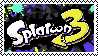 A stamp of the Splatoon 3 logo